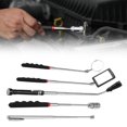 thumbnail image 1 of Pickup Device, Pickup Tool Set for Men 5Pcs with 360 Swivel Inspection Telescoping Magnet Pickup Tool Flexible Led Flashlight Mechanic Tools Cool Gadgets for Men with a Bag, 1 of 7