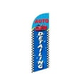 thumbnail image 2 of Auto Detailing 6FT Windless Feather Flag Advertising banner with Complete 8FT pole kit with Ground Spike and Travel Bag, 2 of 5