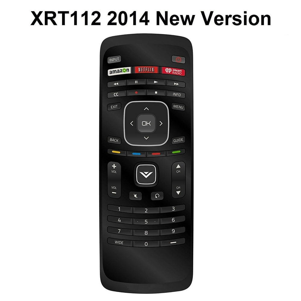 Vizio XRT112 Apps Smart TV Remote for LCD/LED Smart 4K HDTVs