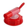 thumbnail image 1 of Grifo de bidón de servicio rápido, a prueba de fugas, para solución nutritiva de plantas, interruptor de riego, grifo de jardín, adaptador de válvula Rosca 62mm, 1 of 8