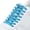 Light blue belt Ligh-110CM, variant on Elastic No-Tie Shoelaces Quick-Lock Metal Aglets Adjustable Tension For Sneakers Sports & Daily Wear
