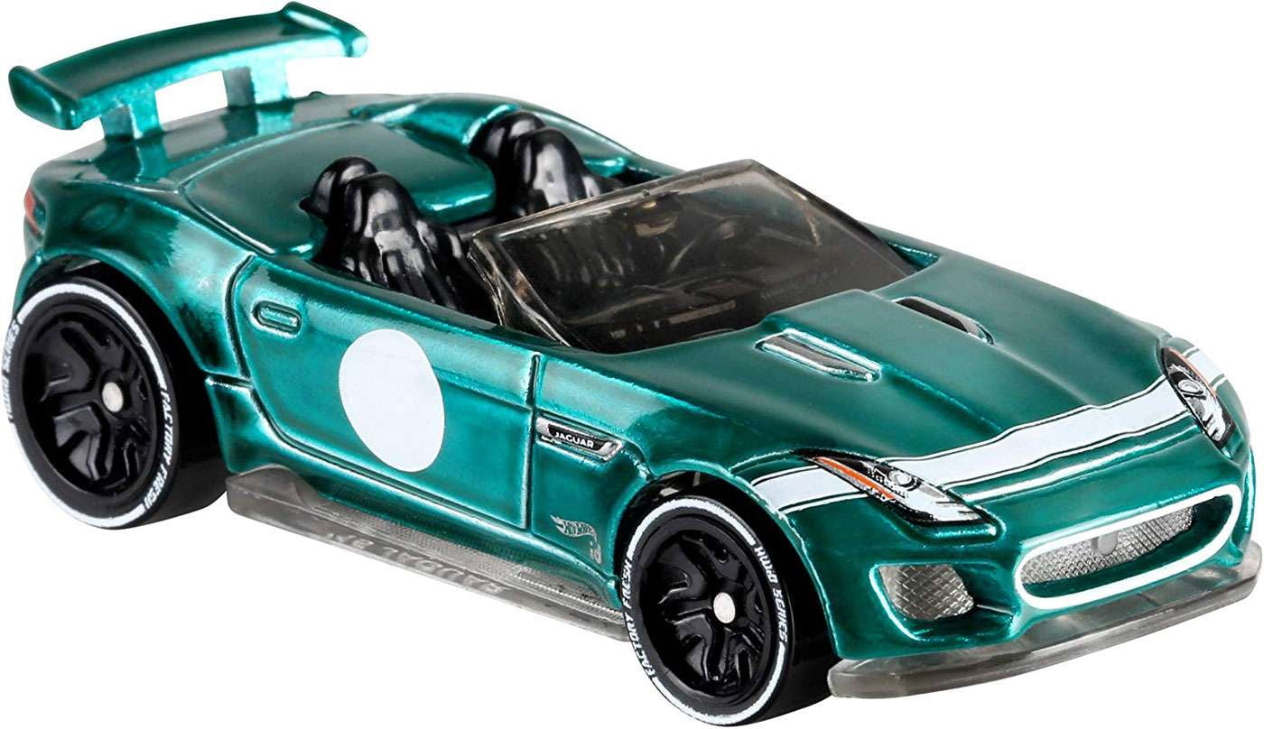 Hot Wheels ID Vehicle '15 Jaguar F-Type Project 7 with