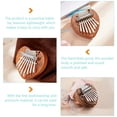 thumbnail image 3 of Phenofice 1 Ensemble Kalimba Fait Main avec Design pour Pratique et Performance Musicale, 3 of 8