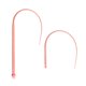 thumbnail image 1 of Cat Teaser Funny Stick Silicone Long Tail Pet Interactive Toys,B, 1 of 5