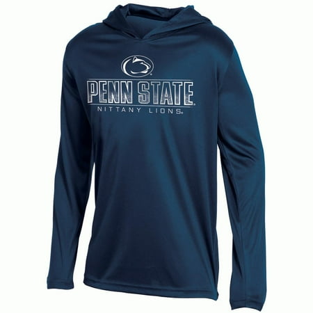 Youth Russell Athletic Navy Penn State Nittany Lions V-Neck Pullover Hoodie