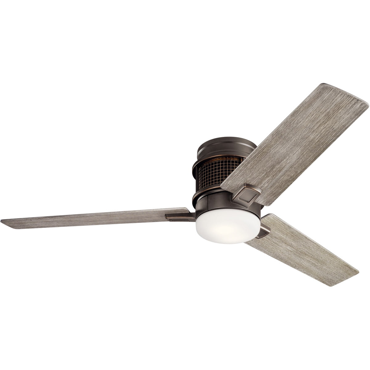 Indoor Ceiling Fans 1 Light Fixtures With Olde Bronze Finish Steel