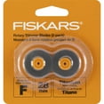 thumbnail image 2 of Fiskars 28mm Straight Titanium Rotary Blades -2pk, 2 of 6