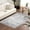 Light Blue, Off White, Charcoal / Boyana, variant on Hauteloom Holli Recycled Material Living Room, Bedroom Machine Washable Area Rug - Farmhouse - Beige, Slate Blue, Cream - 2' x 3'