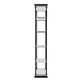 thumbnail image 3 of Furniture of America Toggin Industrial Metal 33-Inch Bookcase in Antique White, 3 of 6