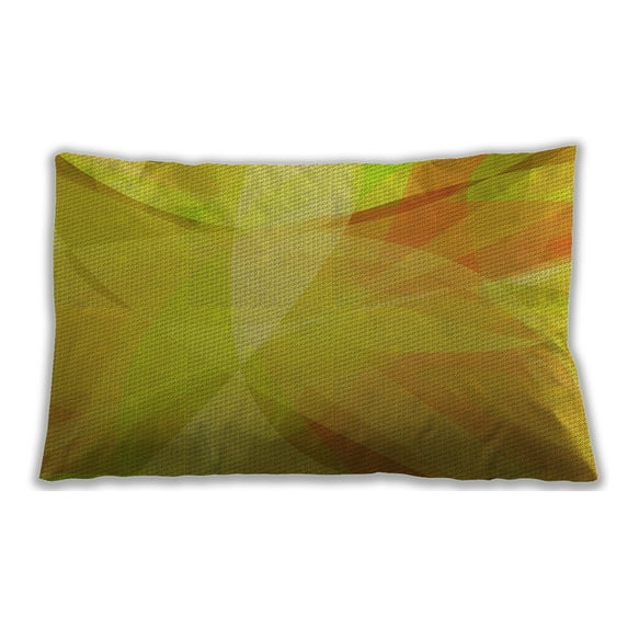 Ahgly Company Outdoor Rectangular Contemporary Lumbar Throw Pillow, 13 inch by 19 inch