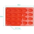 thumbnail image 2 of Silicone Madeleine Mold Mini Muffin Mold Silicone Cake Mold High Temperature Resistance Mold Making, 2 of 4