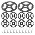 thumbnail image 1 of KAKOWELY 20 Sets Car Seat Cover Hook Car Seat Cover Fastener Buckle Installation Fastener Tool Car Seat Cover Installation Replacements,2.6X"X2.6"X0.08", 1 of 5