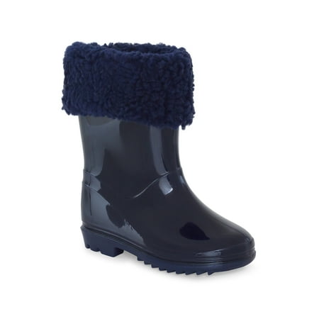 

Carter s Tank Kid s Faux-Fur Lined Fashion Rainboot Sizes 4-12