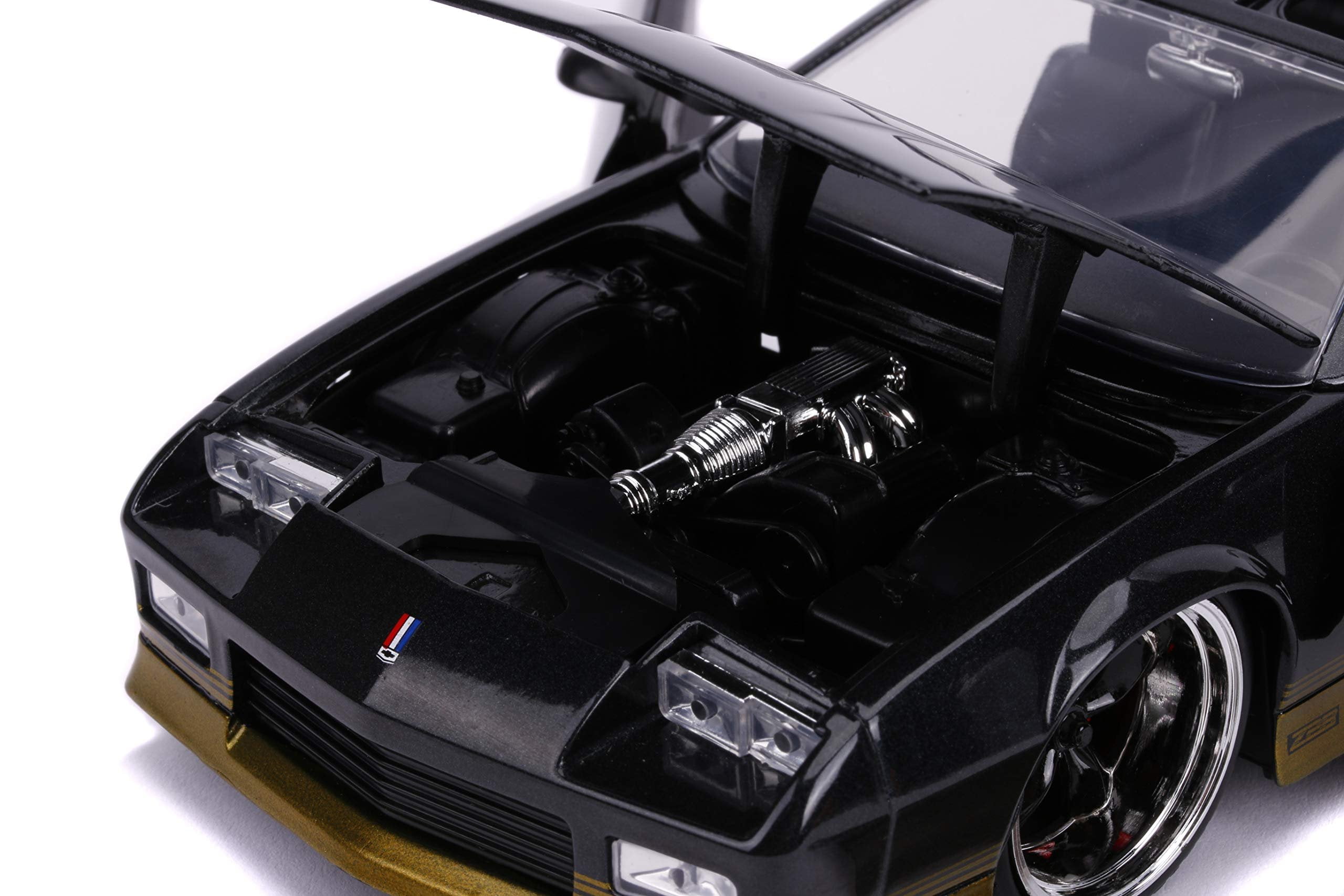 ミニカー 1/24 BTM 1985 Chevy Camaro Z28 llic 1985 Chevy Camaro Z28 T-Top, Black Metallic - Jada 31457 - 1