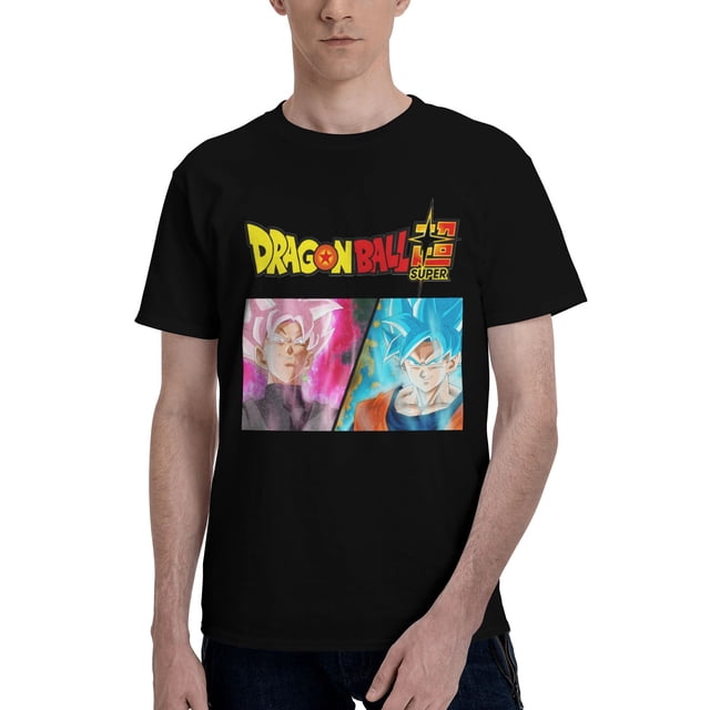 Camiseta de Manga Corta para Hombres DBZ