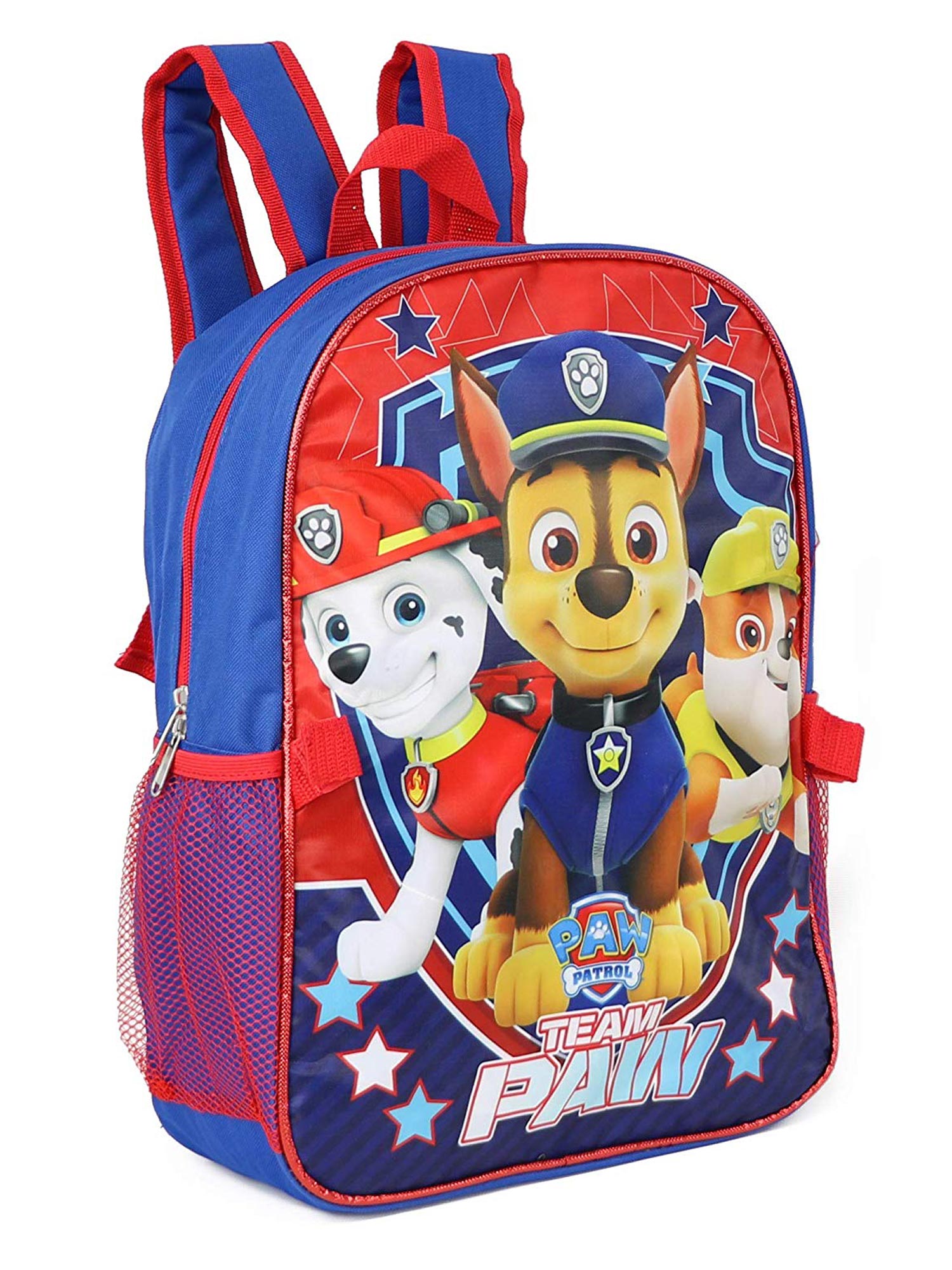 Nickelodeon Boy Paw Patrol 16" Backpack With Detachable Matching Lunch Box