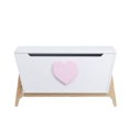thumbnail image 4 of ACME Padma Youth Chest in White & Pink, 4 of 6