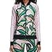thumbnail image 3 of adidas Originals Women's Farm Superstar Tracktop, Green/Pink, XS, 3 of 4