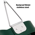 thumbnail image 3 of Small High Back Toddler Bucket Swing Seat with Coated Chains, Heavy Duty Kids Swing Seat Fully Assembled, Green, Small, 3 of 6