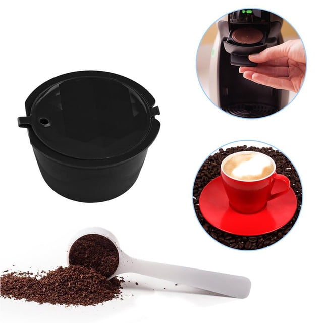 Cápsulas De Café Reutilizables Dolce Gusto Recargables De Nueva Generación Compatibles Con Nescafé Genio, Piccolo, Esperta Y Circolo Para I Cafilas (Con Cuchara De Café) 1 Uds. Advancent HA026224-00