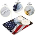 thumbnail image 3 of GZHJMY Angry North American Vulture on Flag Absorbent Dish Drying Mat,16" x 18" Microfiber Kitchen Countertop Table Protector Multi-Purpose Counter Rack Sink Drainer Pad, 3 of 6