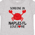 thumbnail image 4 of Inktastic Someone in Naples Florida Loves Me Boys or Girls Toddler T-Shirt, 4 of 5
