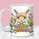 thumbnail image 4 of Tazas de Café de Cerámica Conejo de Pascua Taza de Café de Cerámica Taza de Agua de Té Nueva Taza de Café de Cerámica de Conejo de Pascua de 350Ml Tazas de Café Lindas, 4 of 6