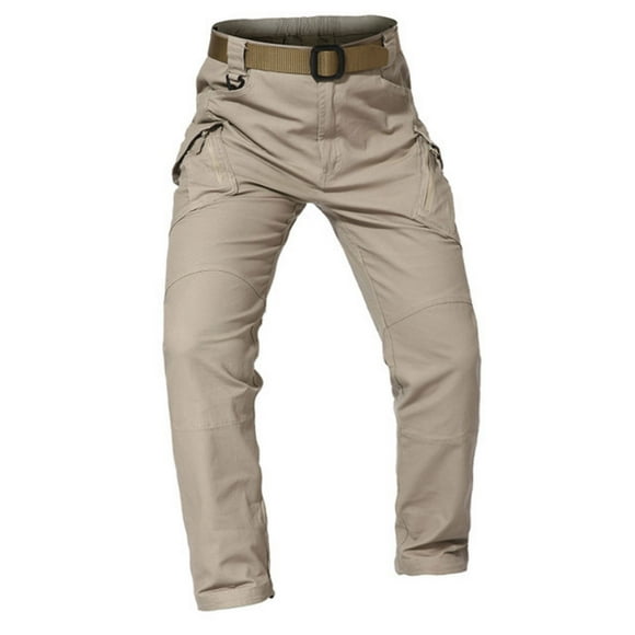OmicGot Men's Waterproof Military Tactical CargoPants Multiple Pocket Elasticity Casual Men Outdoor Joggers Hiking Pants S-5XL