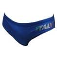 thumbnail image 3 of Men's Swimsuit Brief Athletic Swimwear MTS Italy Blue, Water Polo, Underwater Rugby, High Performance, 3 of 4