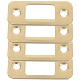 thumbnail image 4 of 4pcs Deadbolt Strike Plates Security Strike Plate Deadbolt Cover Plate Hole Strike Plates, 4 of 9