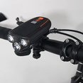 thumbnail image 4 of Bright Rechargeable Bike Front and Back Lights with 3 LED Lights Portable Durable Waterproof Easy to Install for Bike, 4 of 6
