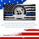 thumbnail image 4 of Adhesivo FSTURIOS Delgado con Línea Azul, Bandera Americana, Resistente al Agua, 4 of 6