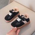thumbnail image 5 of YOUYEDIAN Toddler Sneakers Winter Casual Athletic Platform Plush Flats Fashion Fuzzy Shoes, 5 of 5