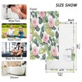 thumbnail image 3 of Wobogo Pink Rose Face Towel Soft Breathable Cotton Towel Set for Bathroom Kitchen Hotel Spa Gift Decor, 3 of 7