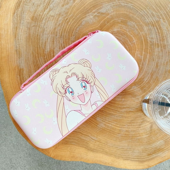 Nintendo Switch Carrying Case Compatible with Nintendo Switch Controllers and Accessories, Pink, Stylish