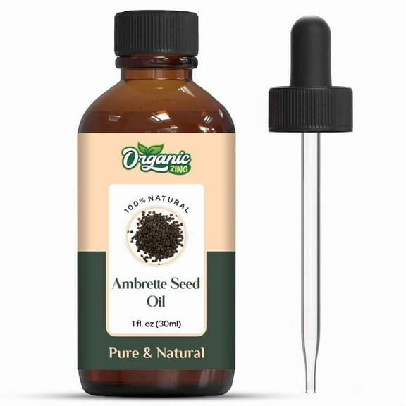 Organic Zing Ambrette Seed Oil 30ml /1.01fl oz