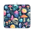 thumbnail image 2 of Vzayyk 18'x24'Absorbent Dish Drying Mats For Kitchen Counter Coffee Machine Mat Crystals Skulls, 2 of 8