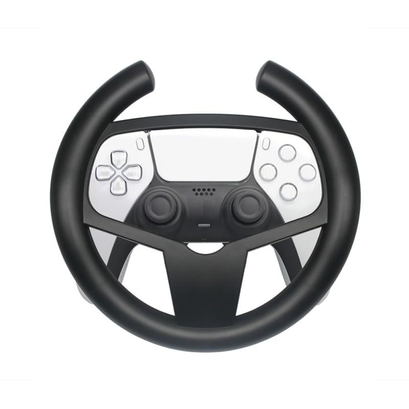 studie Uplifted Åbent PS5 Gaming Racing Steering Wheel - Gamepad Grip Controller Accessories for  PlayStation 5, Works with PS5 Car Driving Video Games - Walmart.com