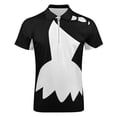 thumbnail image 4 of Wilma Flintstones Men Zipper T-shirt Summer Casual Short Sleeve T-shirt Top, 4 of 7