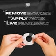 thumbnail image 5 of Skin Grip Dexcom G7 & Stelo Patches with Sensor Cut-Out Hole - 20 Pack, Waterproof CGM Glucose Monitor Adhesive Covers, Durable Long-Lasting Patches - Black, 5 of 8