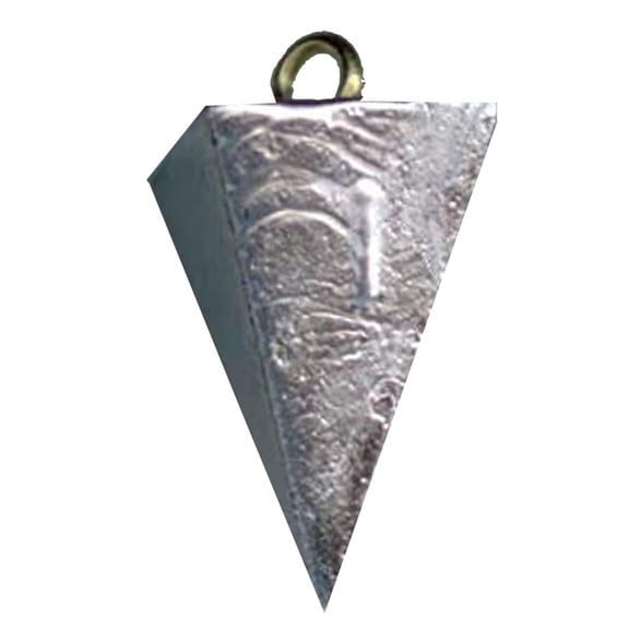 Stellar 10 Pack (1 Ounce) Pyramid Sinker Fishing Weights