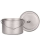 thumbnail image 5 of Olla colgante portátil ultraligera de titanio 2,8 l con tapa Labymos Olla de titanio, 5 of 7