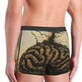 thumbnail image 5 of Daiia Surreal Brain Tree Men's Underwear Boxer Briefs, Cotton Stretch Moisture-Wicking Underwear-X-Large, 5 of 9