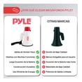 thumbnail image 4 of Megáfono Altavoz Portátil 30W Pyle, Luz LED, Bullhorn con Control de Volumen Ajustable, Alcance de 800 Metros, Diseño Ligero, Ideal para Deportes al Aire Libre, Animación y Entrenadores, Blanco, 4 of 7