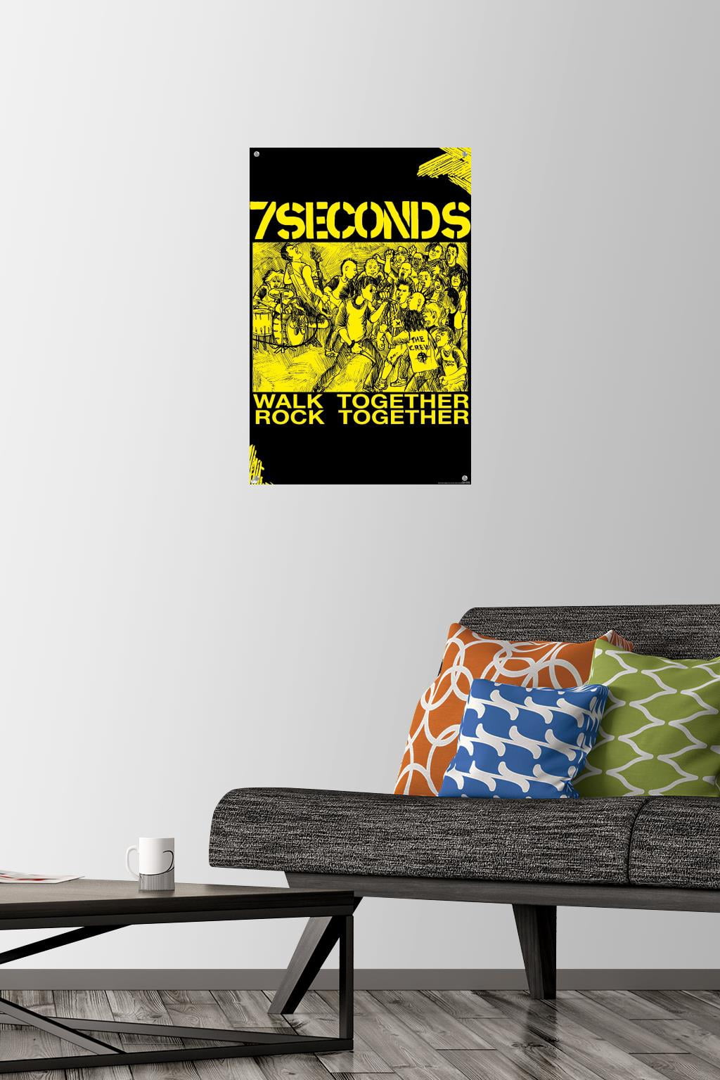 7 Seconds - Together Wall Poster with Pushpins, 14.725" x 22.375"