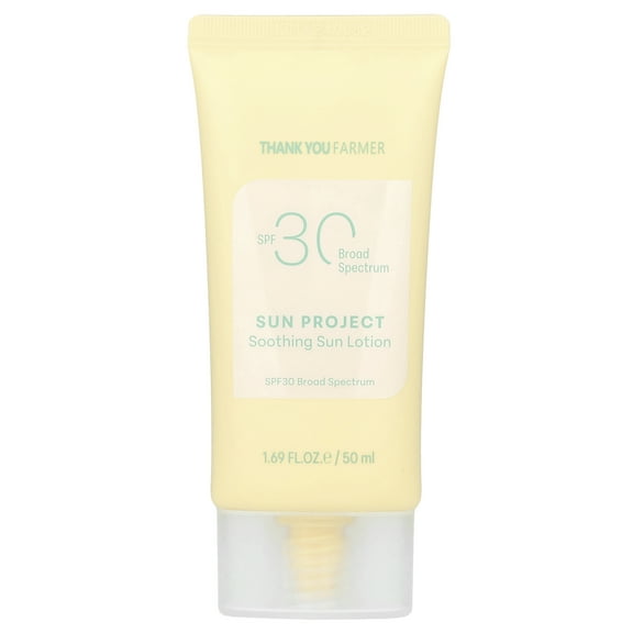 Thank You Farmer Sun Project, Soothing Sun Lotion, SPF 30 , 1.69 fl oz (50 ml)