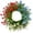 Multicolor 1#, variant on Independence Day Wreath for Front Door 4th of July Decorations Patriotic Artificial Green Leaves Flowers Bow 24x16 Inches