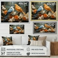 thumbnail image 4 of Designart "Rustic Birds Of Paradise Still Life" Birds Of Paradise Canvas Wall Art, 4 of 7