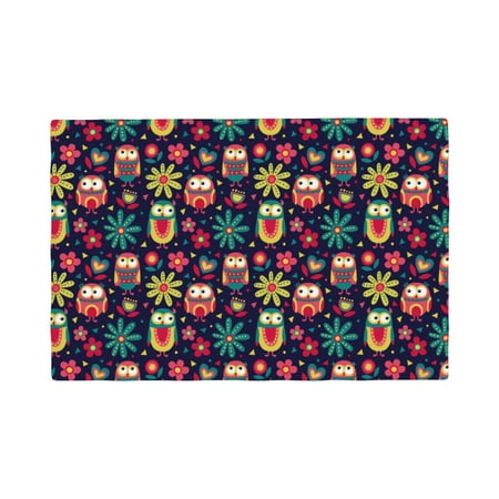 

Placemats Set of 4 / 6 Cute Animal Placemats for Dining Table Indoor/Outdoors Heat Resistant Washable Placemats 18 x 12