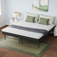 thumbnail image 4 of PayLessHere King Size Metal Bed Frame, Heavy-Duty Steel Platform, 1000 Lbs Capacity, Noise-Free, Foldable, Easy Assembly, No Box Spring Needed, Black, 4 of 7